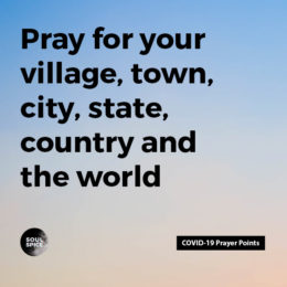 COVID-19 prayer point