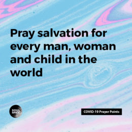 COVID-19 prayer point