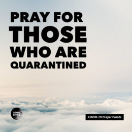 COVID-19 prayer point