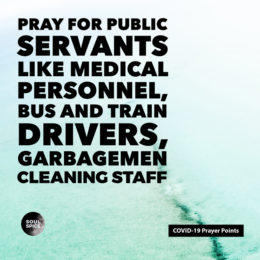 COVID-19 prayer point